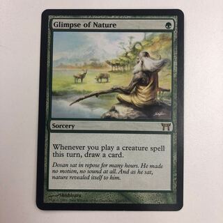 垣間見る自然 英語版