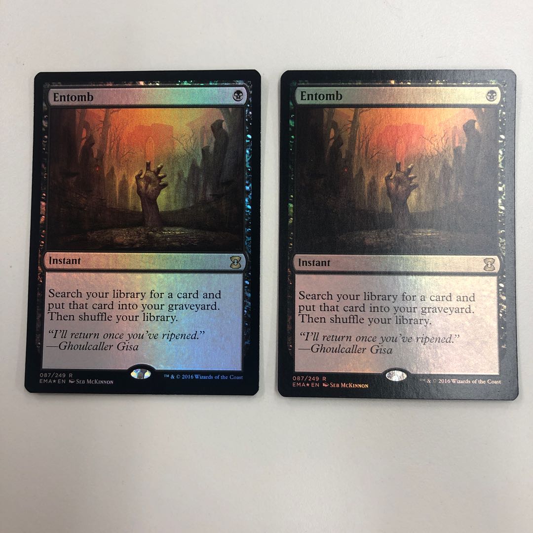Entomb foil English edition of 4