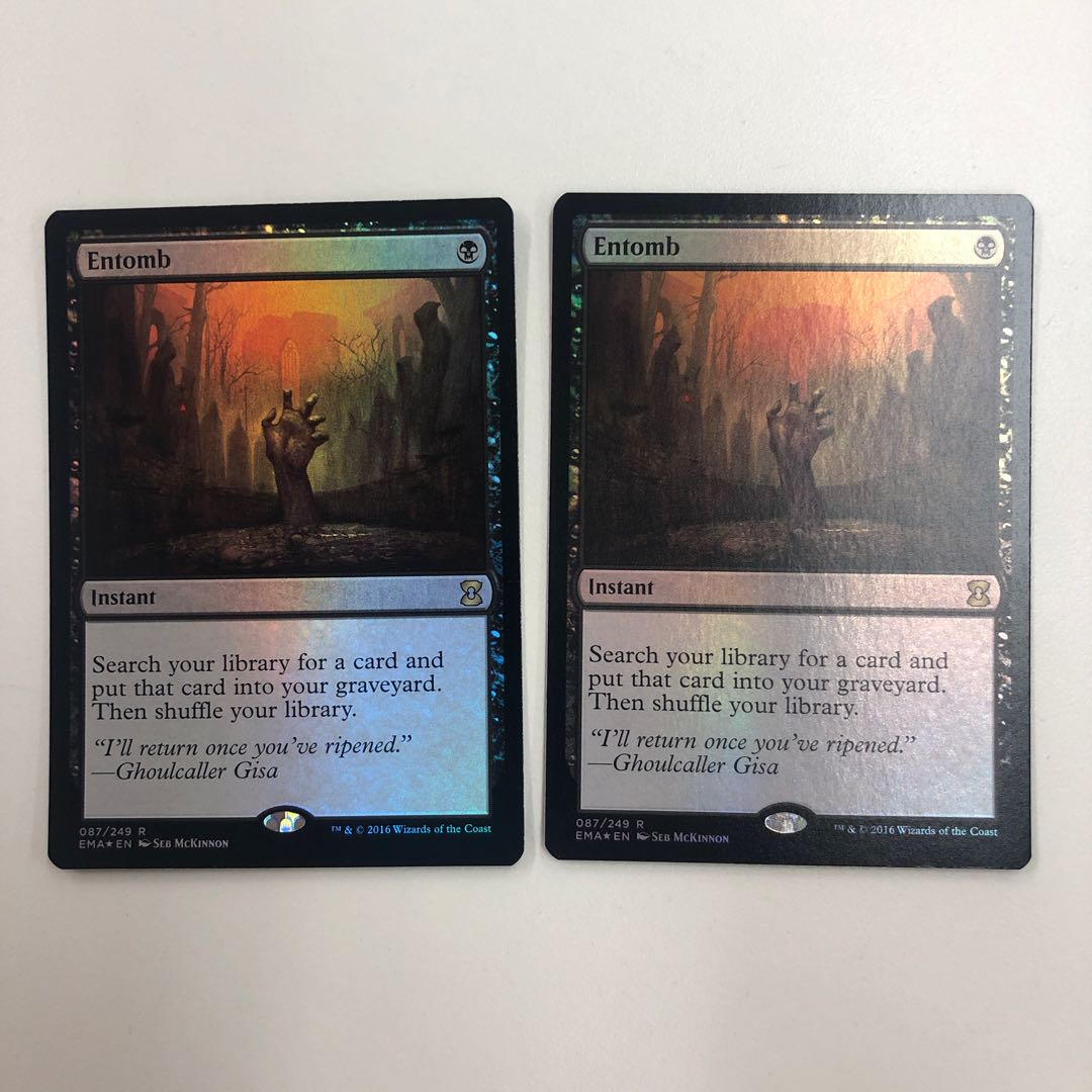 Entomb foil English edition of 4