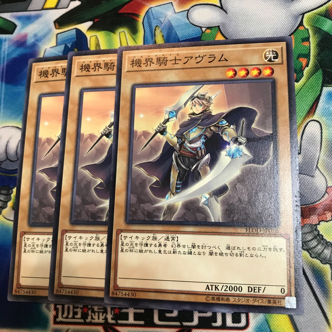 機界騎士アヴラム　3枚