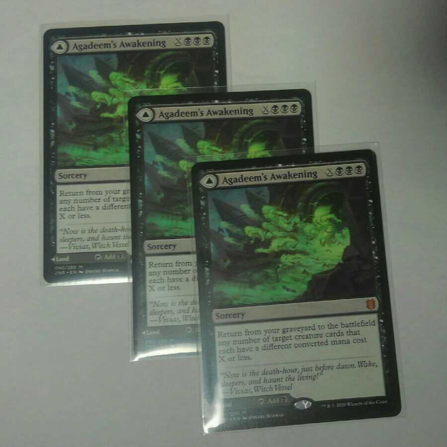 アガディームの覚醒　3枚