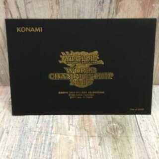 遊戯王 - 世界大会2018 開封済み 遊戯】世界大会(WCS2018) 来場特典 記念カード 2枚セット 黒封筒