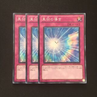 c189 黒羽の導き スーパーレア 3枚 遊戯王 トレトレ