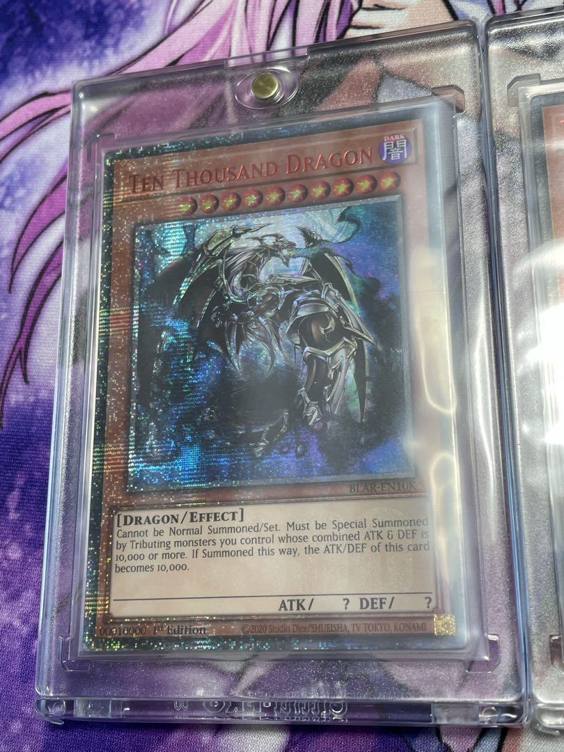 Yu-Gi-Oh! English EU version Ten Thousand Dragon 3 copies