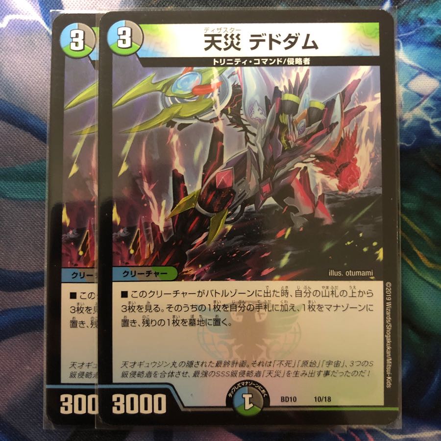 天災 デドダム 2枚