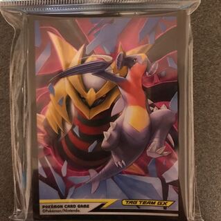 新品 ポケモンカード デッキシールド ガブリアス&ギラティナ TAG TEAM