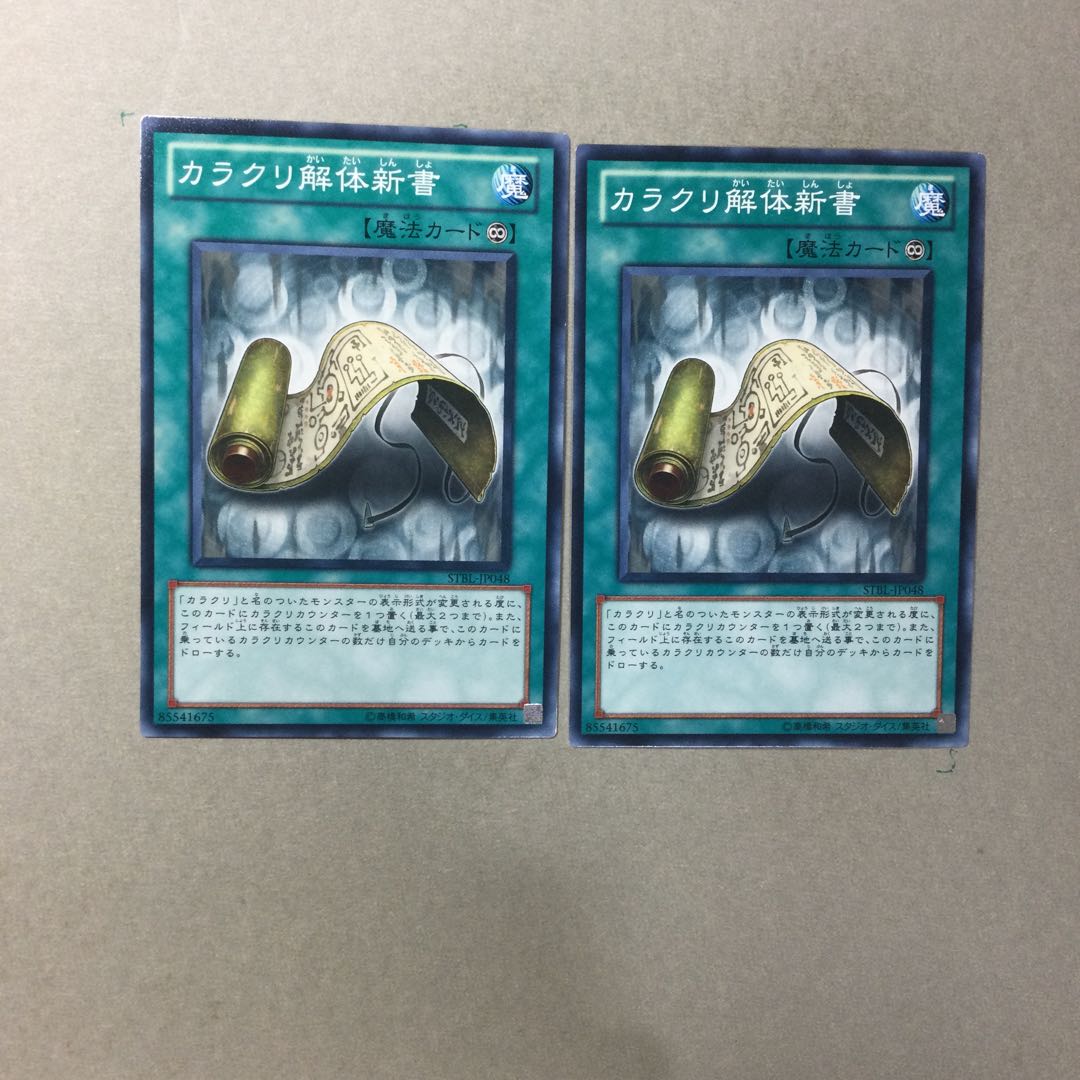 カラクリ解体新書　２枚