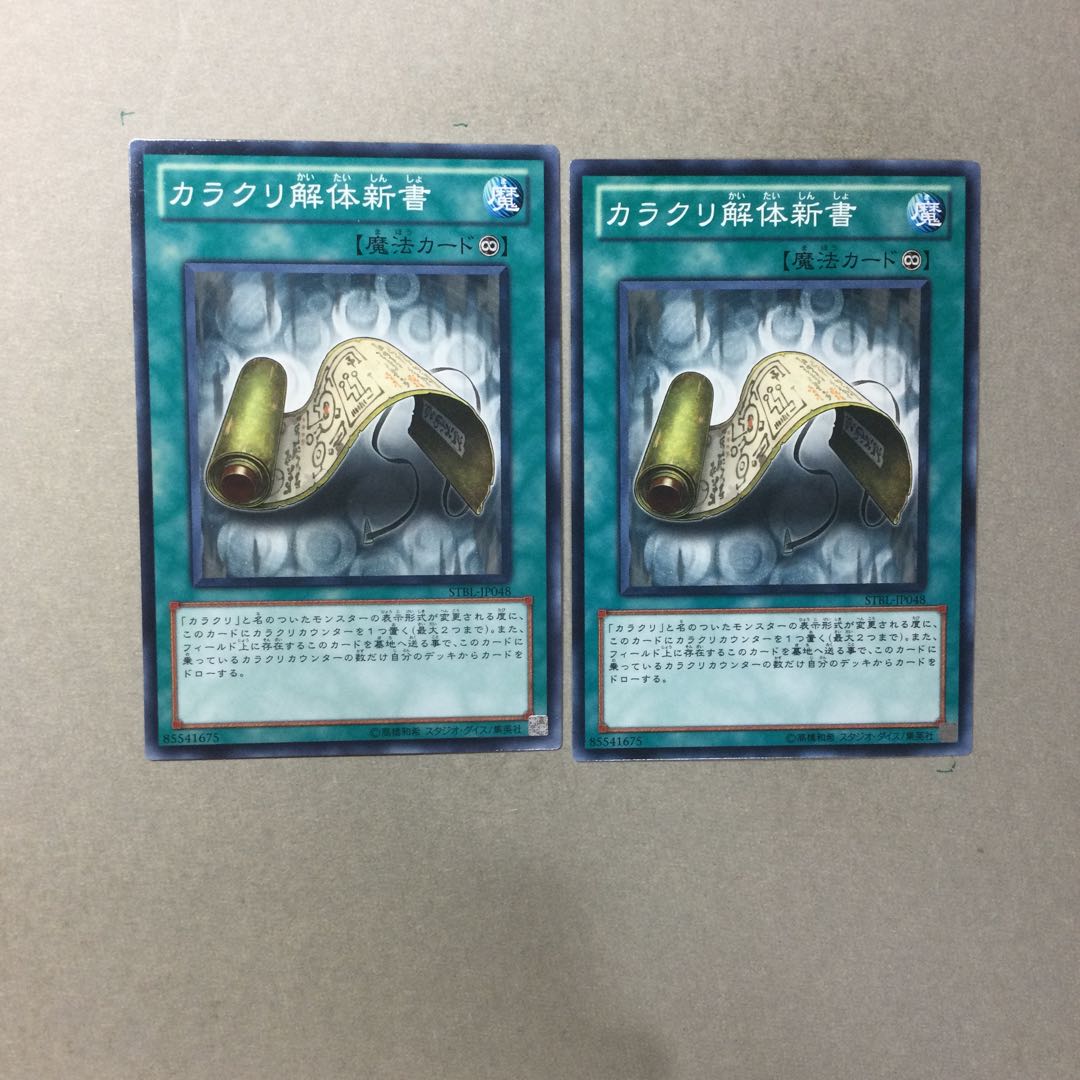 カラクリ解体新書　２枚