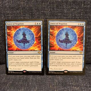 美品 否定の力/Force of Negation 2枚