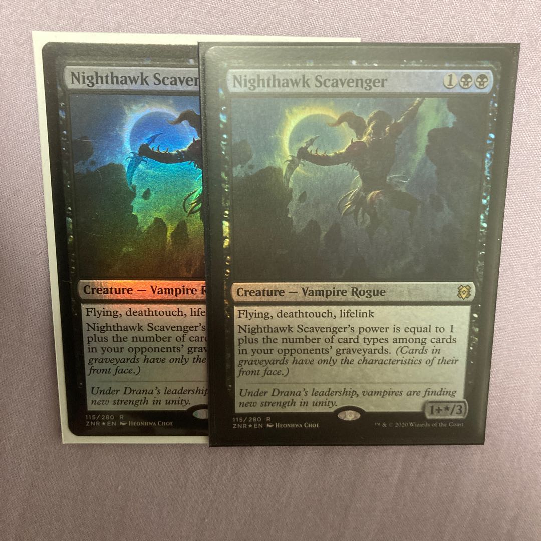 Nighthawk Scavenger English foil set of 2