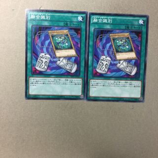 融合識別　２枚