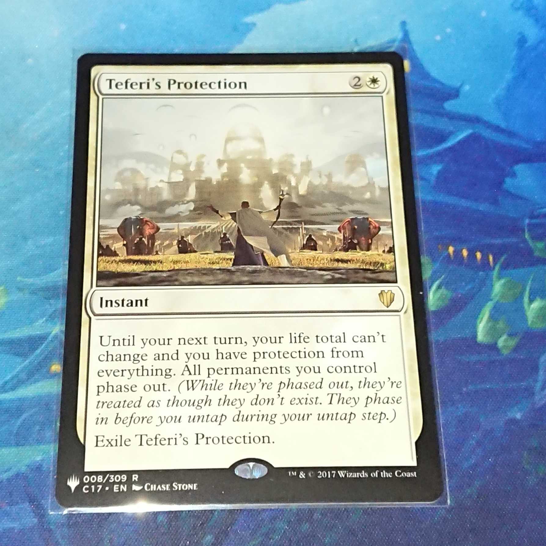 【MTG】テフェリーの防御　ミステリーブースター版