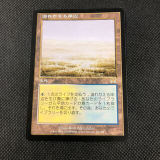 溢れかえる岸辺