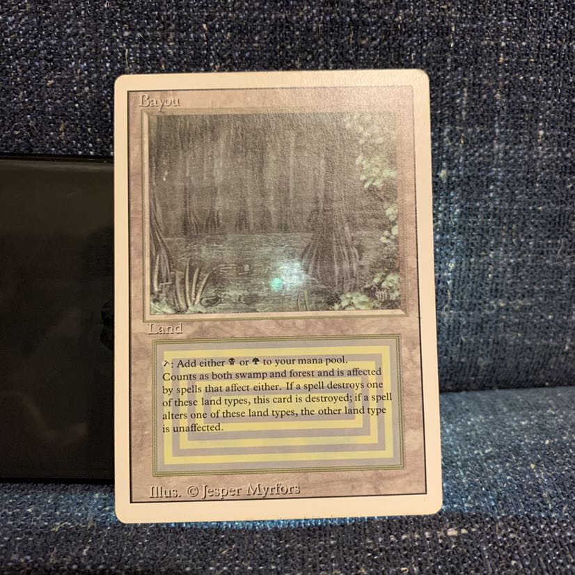 MTG Bayou リバイズド 3ed デュアルランド-①