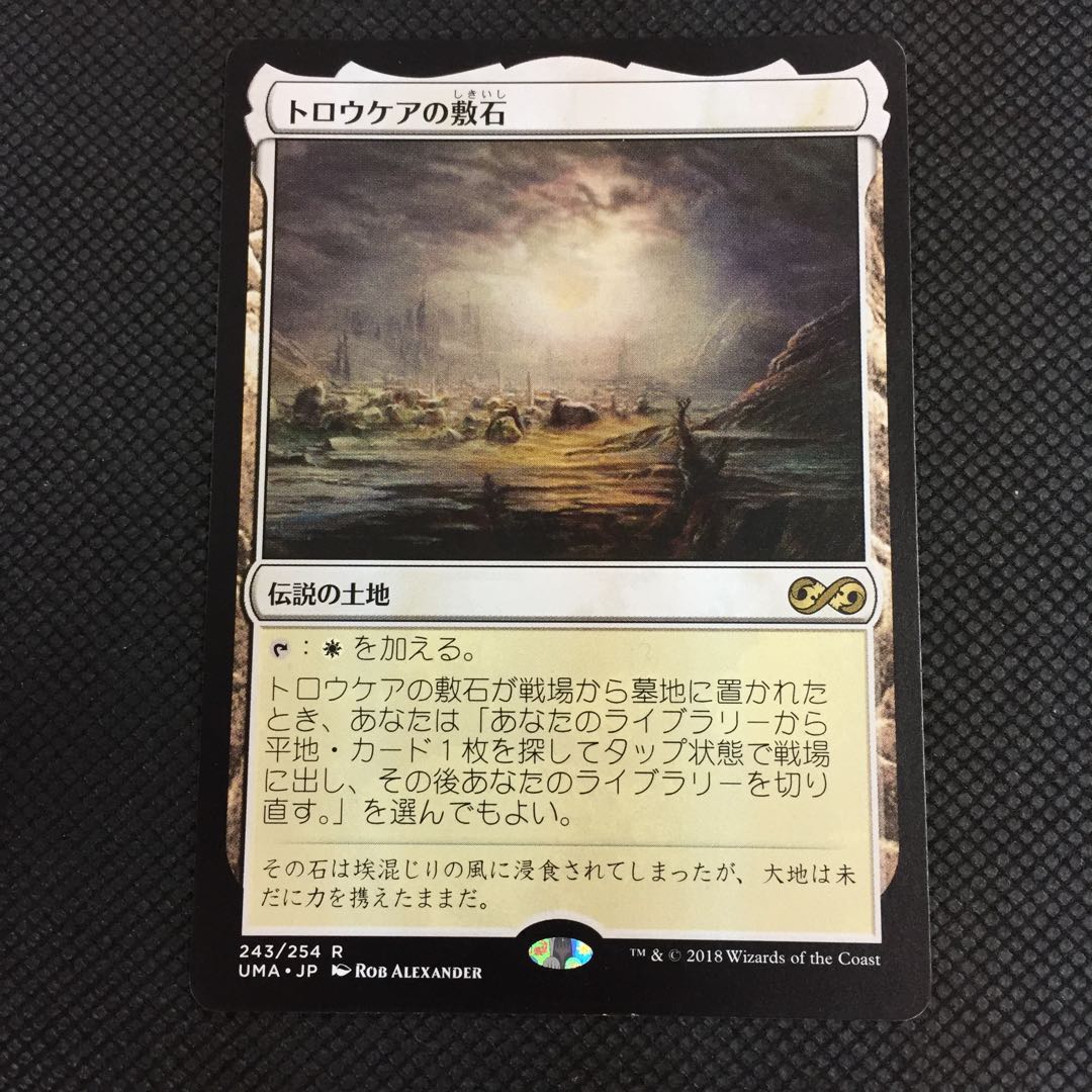 トロウケアの敷石