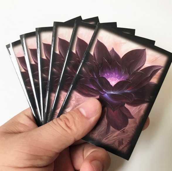 スリーブ ブラックロータス プロテクター☆60枚 1袋
