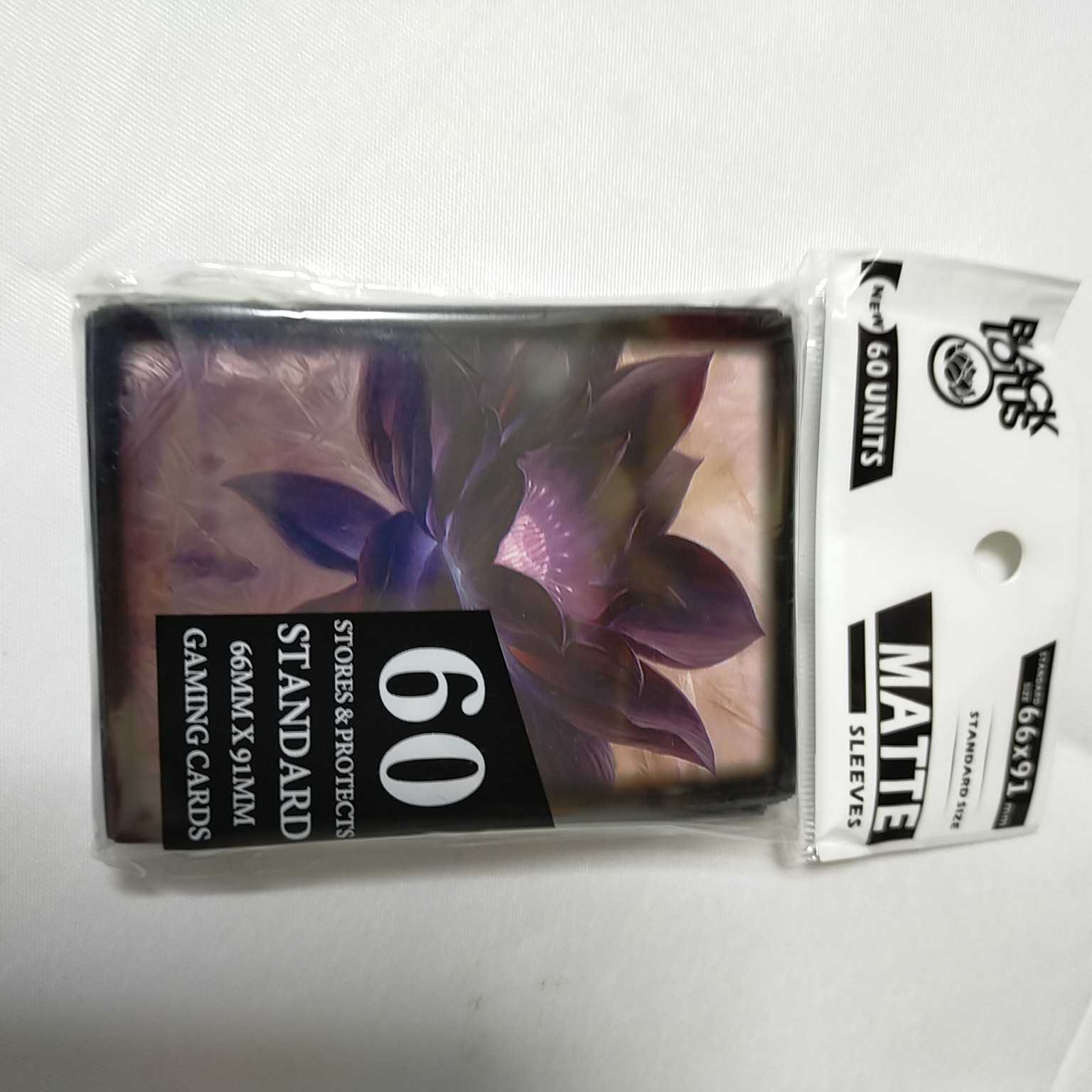 スリーブ ブラックロータス プロテクター☆60枚 1袋