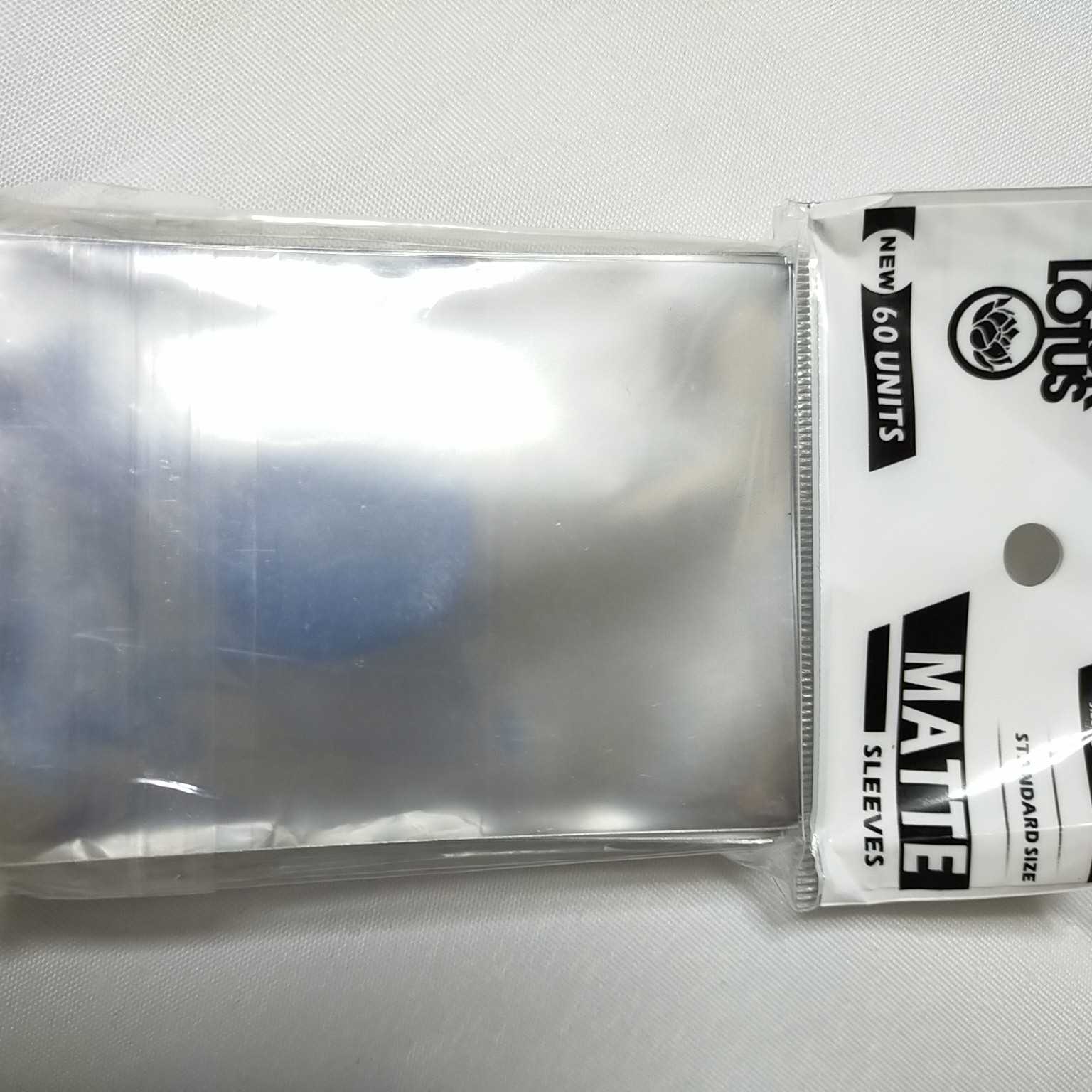 スリーブ ブラックロータス プロテクター☆60枚 1袋