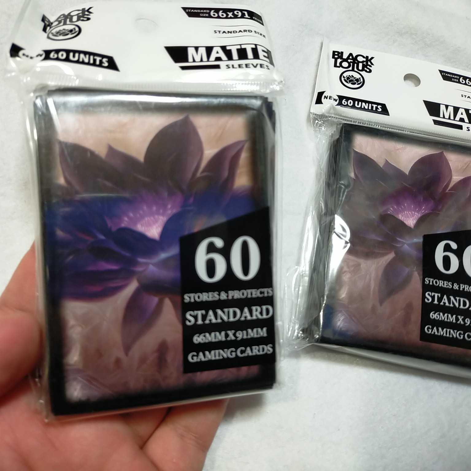 スリーブ ブラックロータス プロテクター☆60枚 1袋