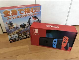 新品 未開封 ニンテンドーSwitch + リングフィットアドベンチャー