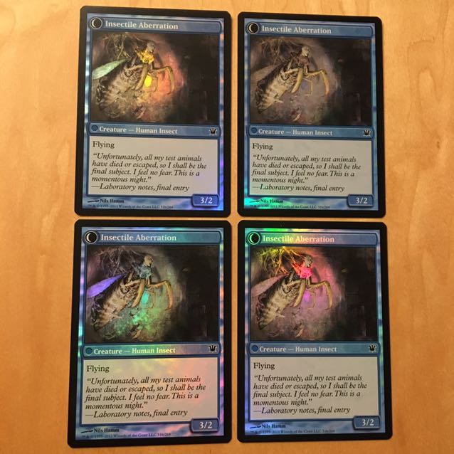 秘密を掘り下げる者　英FOIL4枚セット