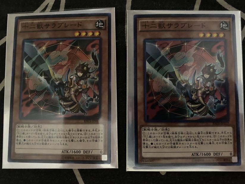 十二獣サラブレード2枚