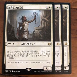 光輝王の野心家　×3