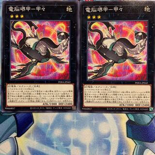 【N】電脳堺甲-甲々 2枚 PHRA-JP042