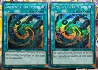 古代の機械融合 EU版 シークレットレア 2枚セット