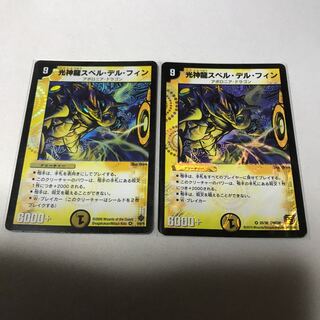 光神龍スペル・デル・フィン　2枚
