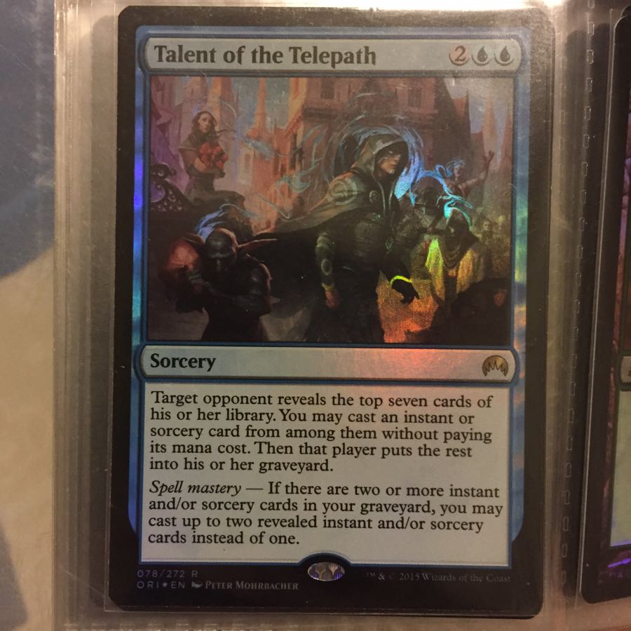 テレパスの才能 foil