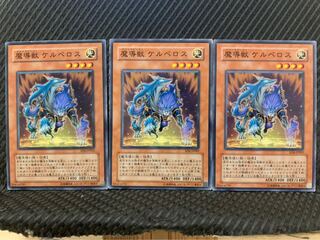 【ぽぽたん】遊戯王 9570 魔導獣 ケルベロス 3枚 ノーマル