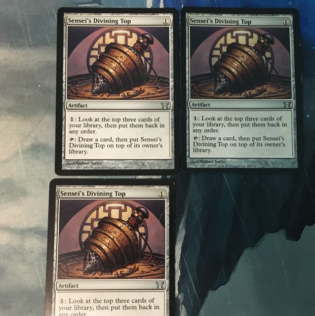 MTG 師範の占い独楽 2枚