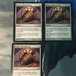 MTG 師範の占い独楽 2枚