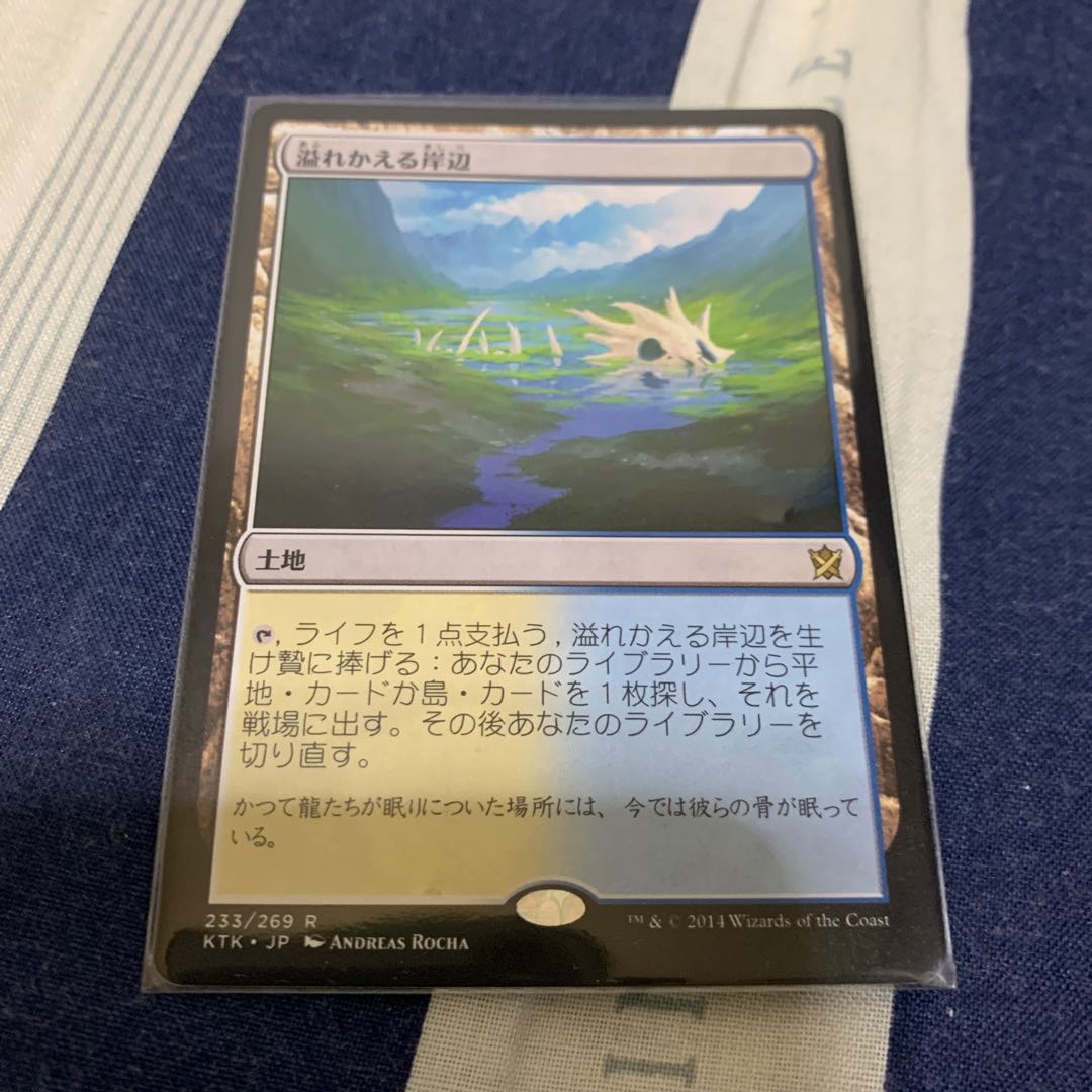 溢れかえる岸辺