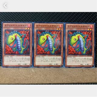 【ぽぽたん】遊戯王 4866 エヴォルド・エルギネル 3枚 ノーマル