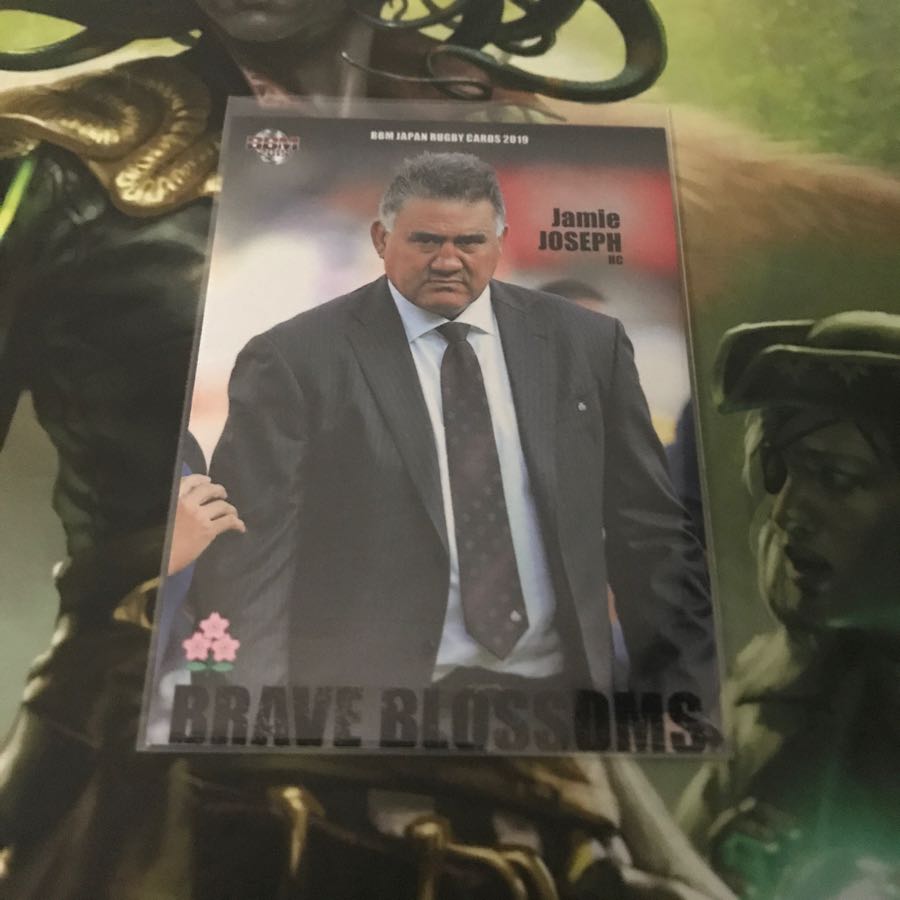 ラグビー日本代表 ジェイミージョセフ BBM2019