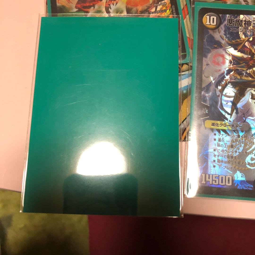 格安ターボドルバロム　デッキ　40枚　三重スリーブ付き　名もなきデュエリスト