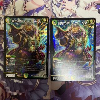 我怒の鎖 パンサーベア　2枚