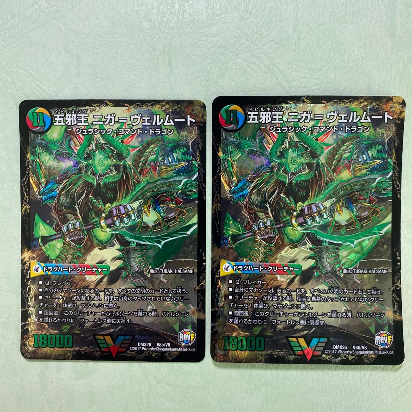 侵攻する神秘 ニガ=アブシューム 五邪王ニガ=ヴェルムート 2枚