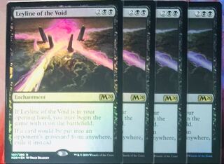 FOIL leyline of the void M20 英4枚セット 4枚