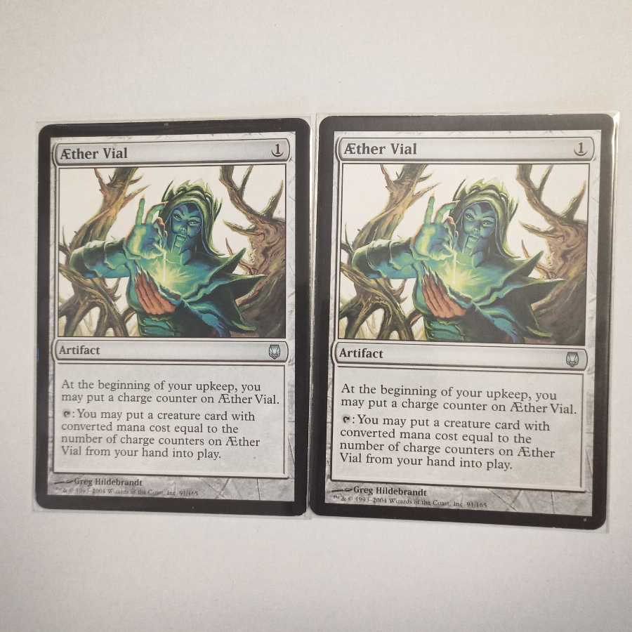 2枚　MTG　霊気の薬瓶　　B　在庫２枚