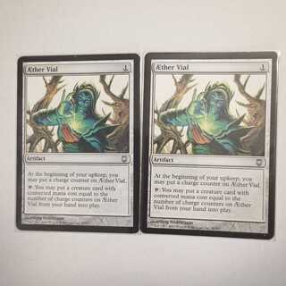 2枚　MTG　霊気の薬瓶　　B　在庫２枚