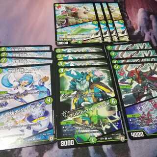 Set of 16 Nature Twin Pact Cards - Akamaru