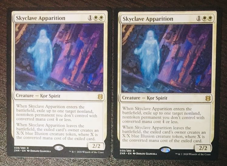 MTG スカイクレイブの亡霊 ZNR 英2枚セット