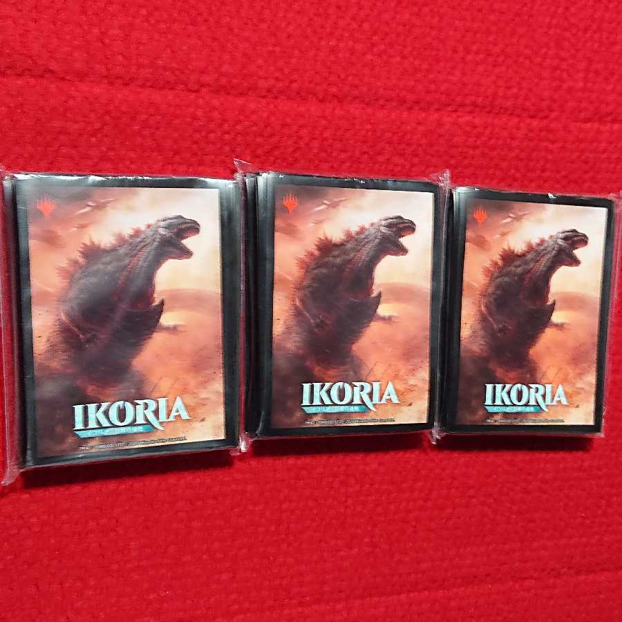 MTG  ゴジラスリーブ 3個 未開封