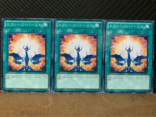 【ぽぽたん】遊戯王 8411 エクシーズ・バースト 3枚 ノーマル