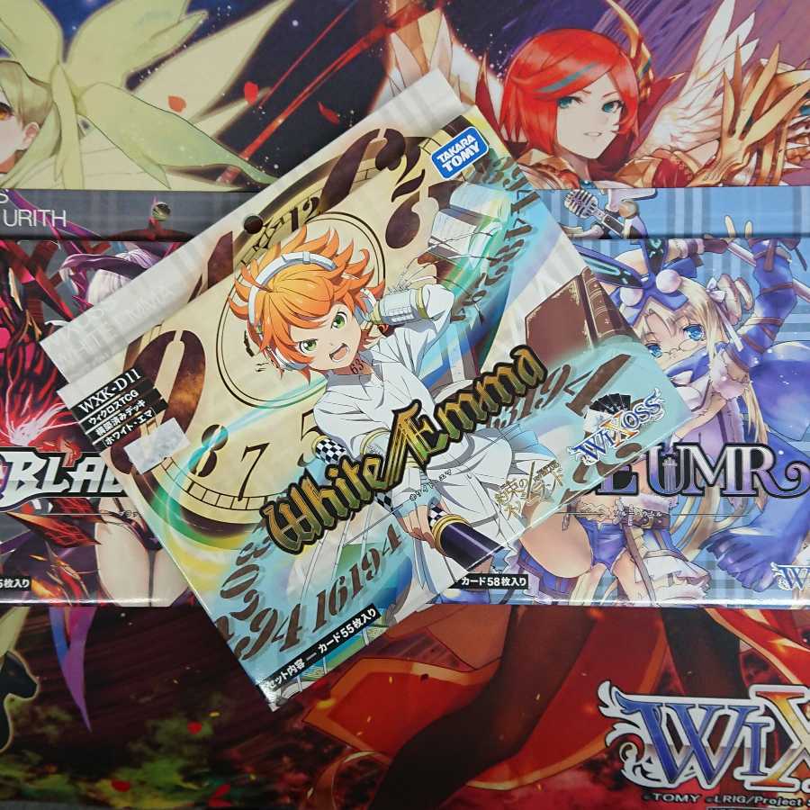 ウィクロス 構築済みデッキ 3個セット