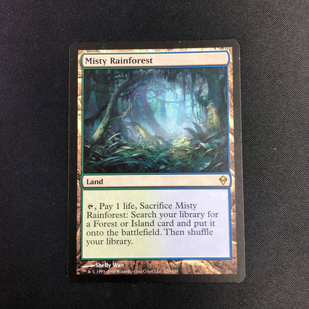 霧深い雨林 英語版