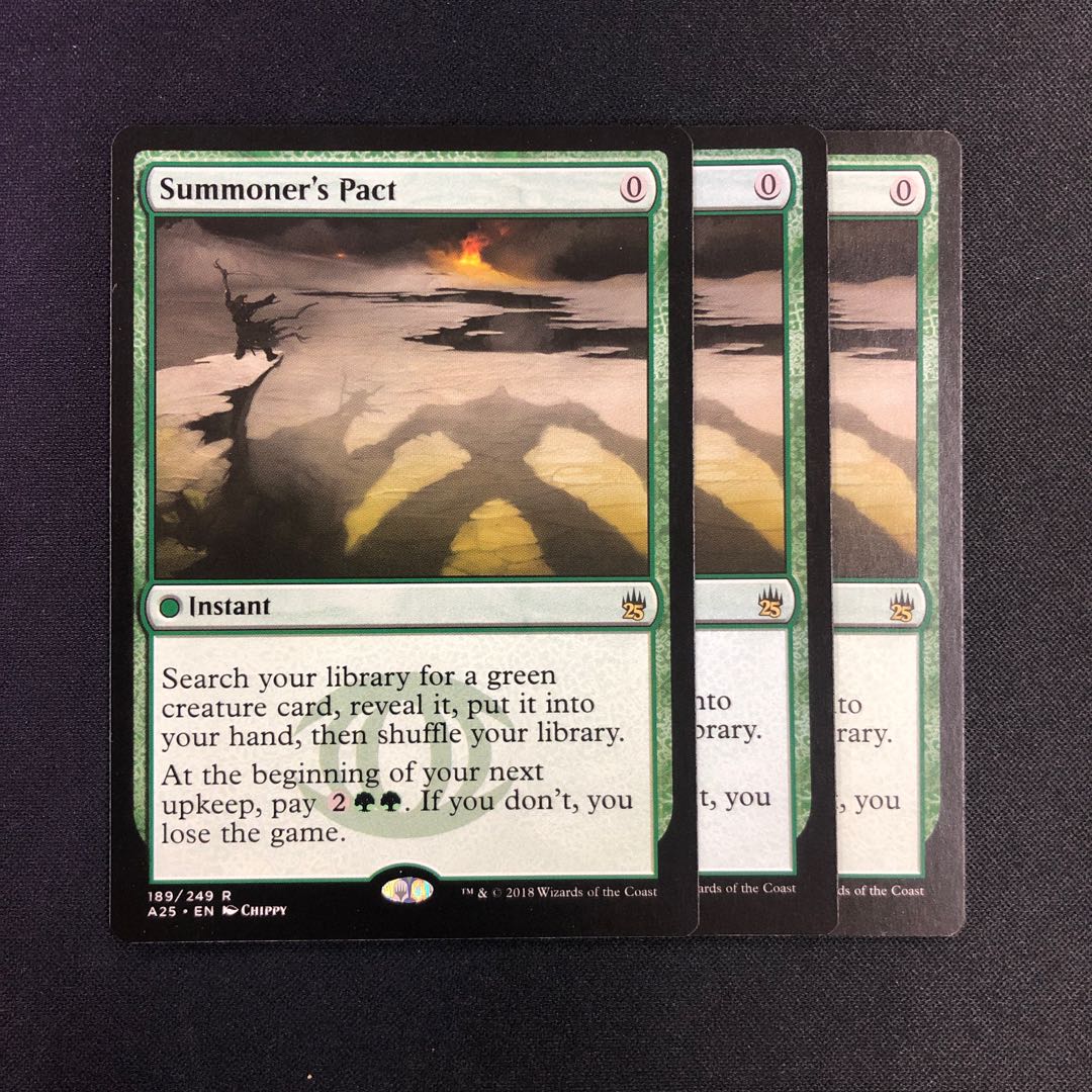 Summoner's Pact English version 3 copies